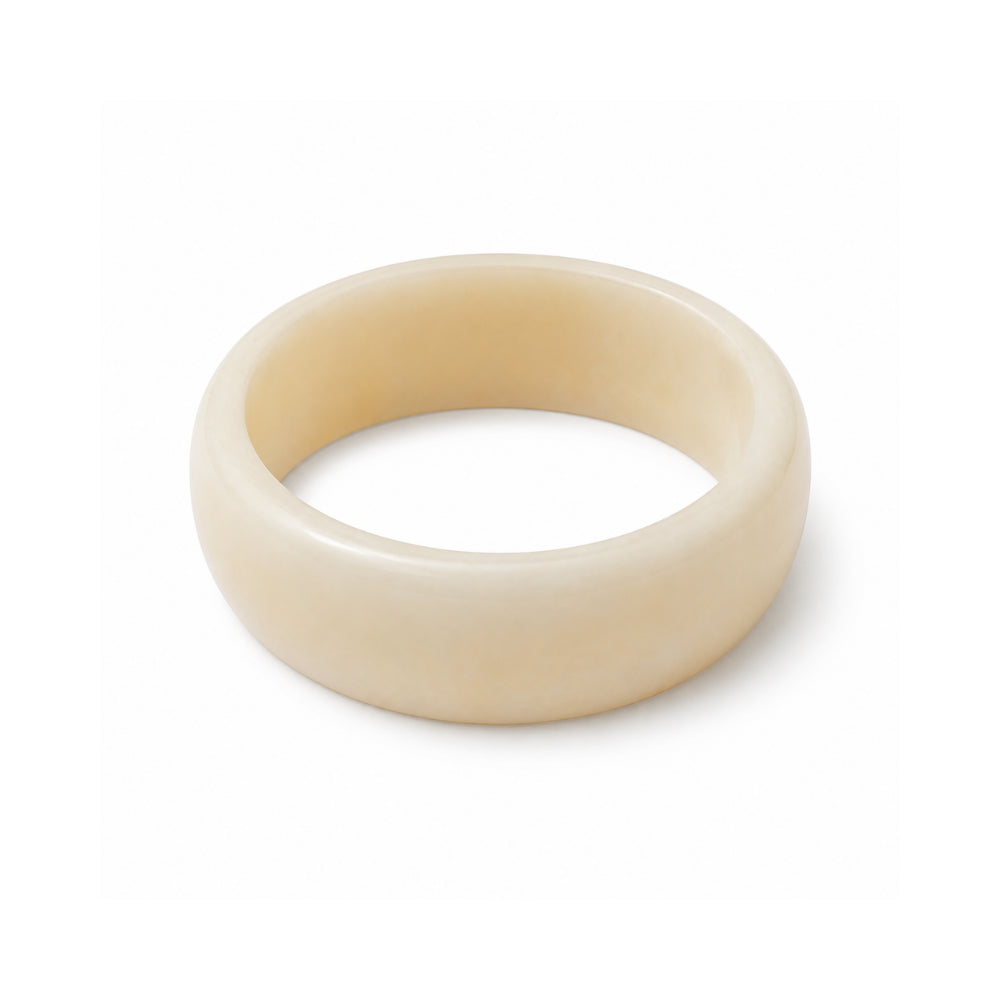 K&Co. Sunset Spritz Series Resin Bangle - PEARL